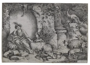 Circe Changing Ulysses Men to Beasts, early 1650s